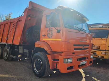 2013 КамАЗ 6520, оранжевый, 1400000 рублей, вид 4