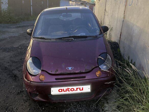 2007 Daewoo Matiz I Рестайлинг, пурпурный, 65000 рублей
