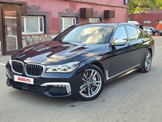 2018 BMW 7 серии 750d xDrive VI (G11/G12), чёрный, 4350000 рублей, вид 1