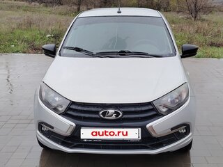 2019 Lada (ВАЗ) Granta I Рестайлинг, серебристый, 550000 рублей, вид 2