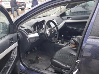 2008 Mitsubishi Lancer X, синий, 750000 рублей, вид 3