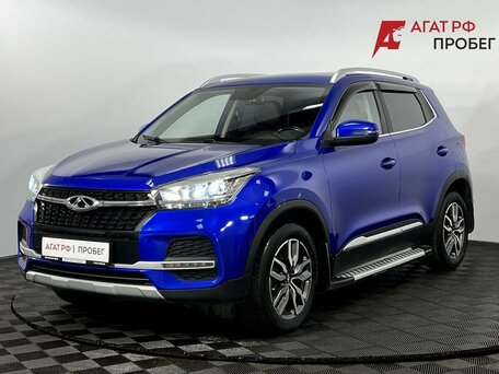 2022 Chery Tiggo 4 I Рестайлинг, синий, 1320000 рублей, вид 2