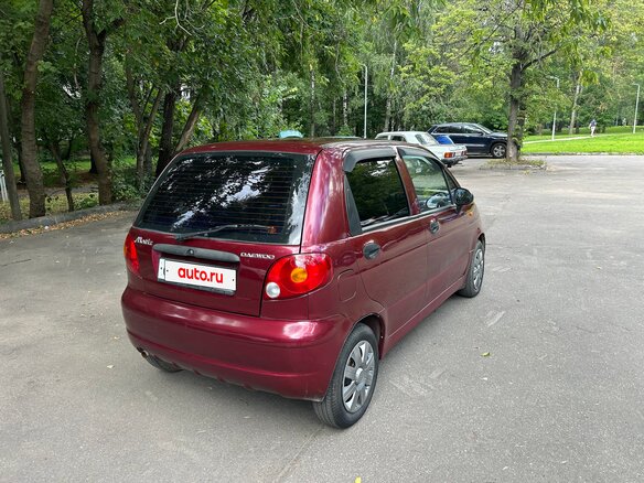 2006 Daewoo Matiz I Рестайлинг, красный - вид 9