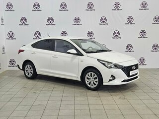 2021 Hyundai Solaris II Рестайлинг, белый, 1127000 рублей, вид 3