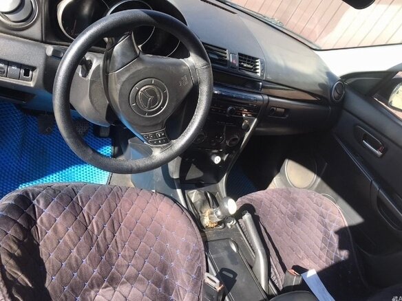 2005 Mazda 3 I (BK), синий, 250000 рублей - вид 8
