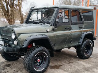 2012 УАЗ Хантер 315196, зелёный, 1200000 рублей, вид 3