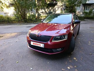 2015 Skoda Octavia III (A7), пурпурный, 1280000 рублей, вид 4