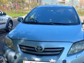 2007 Toyota Corolla X (E140, E150), голубой, 580000 рублей, вид 1