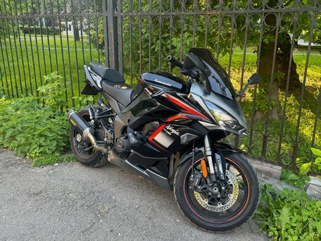 2021 Kawasaki Ninja 1000 SX, чёрный, 1185000 рублей, вид 4