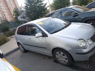 2001 Volkswagen Polo IV, серебристый, 200000 рублей, вид 4