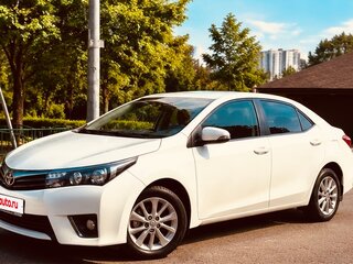 2014 Toyota Corolla XI (E160, E170, E180), белый, 1299990 рублей, вид 1