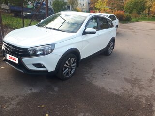 2019 Lada (ВАЗ) Vesta SW Cross I, белый, 1250000 рублей, вид 2