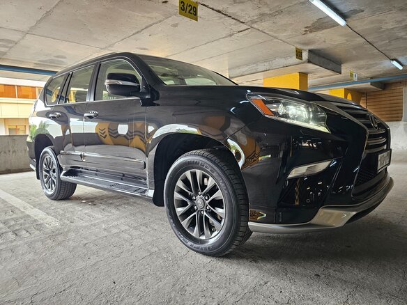 2018 Lexus GX 460 II Рестайлинг, чёрный, 6300000 рублей - вид 9
