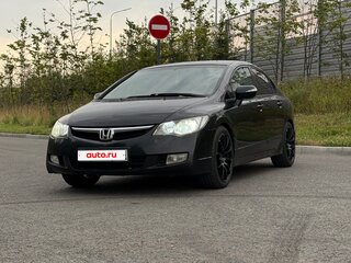 2007 Honda Civic VIII, чёрный, 490000 рублей, вид 2