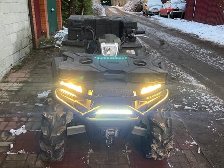 2013 Polaris Sportsman 800, зелёный, 800000 рублей, вид 2