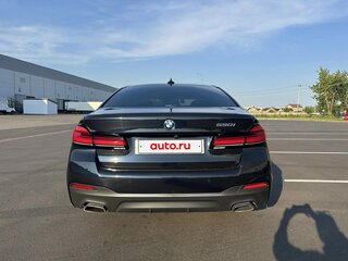 2022 BMW 5 серии 530i VII (G30/G31/G38) Рестайлинг, синий, 5200000 рублей, вид 5