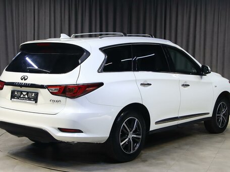 2017 Infiniti QX60 I Рестайлинг, белый, 1899000 рублей, вид 2