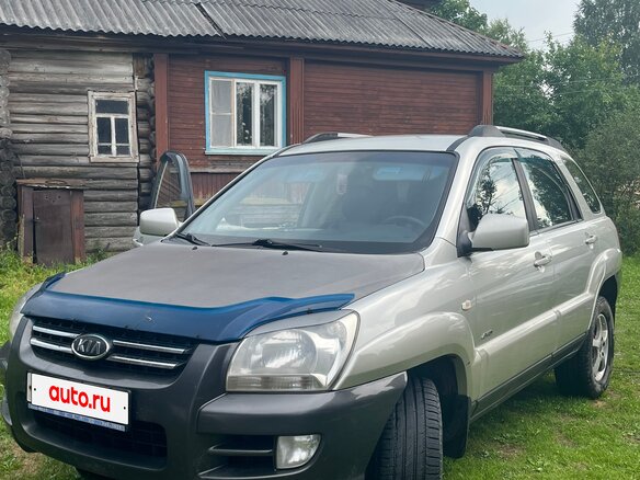 2006 Kia Sportage II, серебристый, 715000 рублей