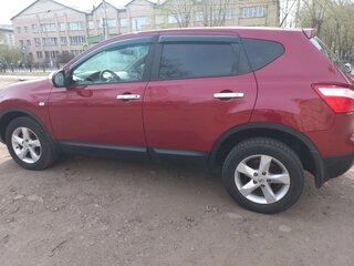 2010 Nissan Qashqai I Рестайлинг, красный, 1000000 рублей, вид 4