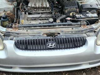 1999 Hyundai Sonata IV (EF), серебристый, 280000 рублей, вид 2