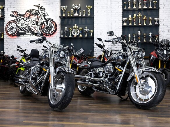 2026 Harley-Davidson Fat Boy, чёрный, 3290000 рублей - вид 4
