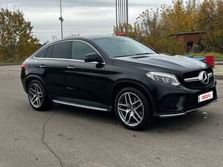 2017 Mercedes-Benz GLE Coupe 400 I (C292), чёрный, 4500000 рублей, вид 2