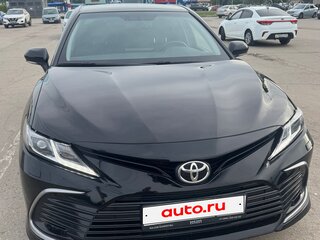 2021 Toyota Camry VIII (XV70) Рестайлинг, чёрный, 3400000 рублей, вид 1
