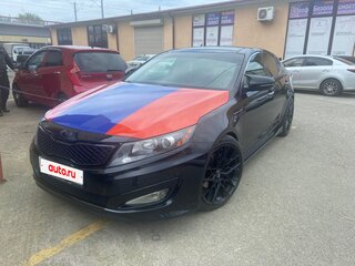 2013 Kia Optima III Рестайлинг, чёрный, 1350000 рублей, вид 1