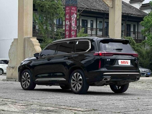 2023 Exeed VX I Рестайлинг, чёрный - вид 2
