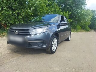 2021 Lada (ВАЗ) Granta I Рестайлинг, серый, 580000 рублей, вид 2