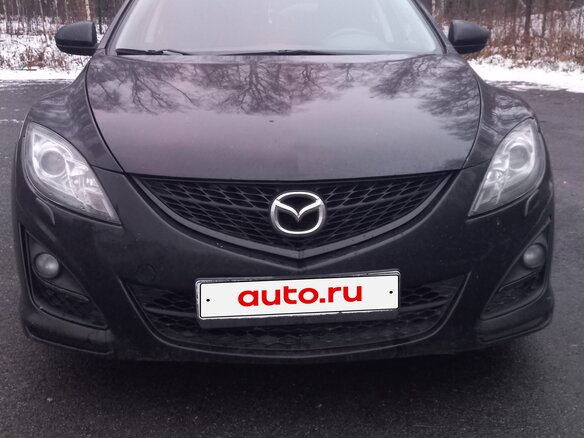 2010 Mazda 6 II (GH) Рестайлинг, чёрный, 900000 рублей - вид 2