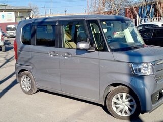 2021 Honda N-BOX II Рестайлинг, серый, 878000 рублей, вид 3