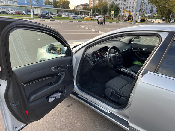 2008 Audi A6 III (C6) Рестайлинг, белый, 900000 рублей - вид 8
