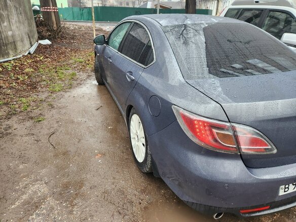 2008 Mazda 6 II (GH), серый, 750000 рублей - вид 10