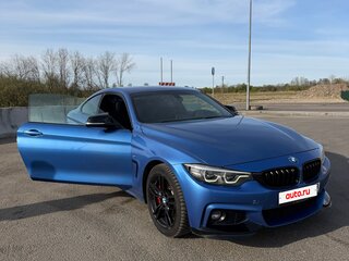 2017 BMW 4 серии 430i xDrive F32/F33/F36 Рестайлинг, синий, 2250000 рублей, вид 1