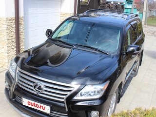 2012 Lexus LX 570 III Рестайлинг, чёрный, 4471000 рублей, вид 3