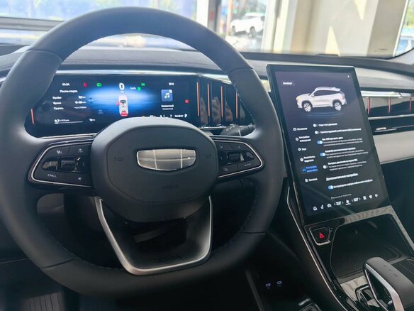 2026 Geely Atlas II, серебристый - вид 8