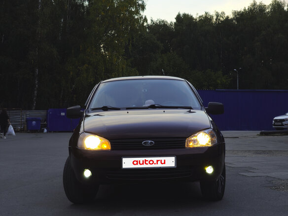 2011 Lada (ВАЗ) Kalina I, пурпурный, 355000 рублей - вид 1