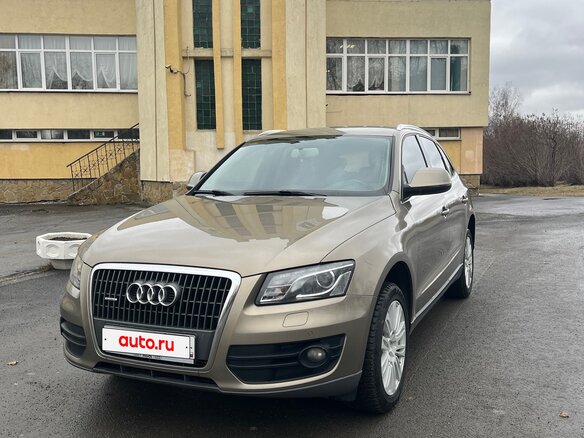 2011 Audi Q5 I (8R), бежевый, 1200000 рублей - вид 3