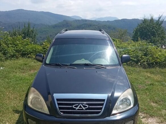 2010 Chery Tiggo (T11) I, чёрный, 430000 рублей