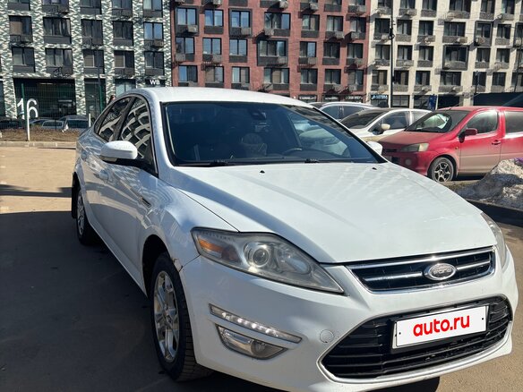 2011 Ford Mondeo IV Рестайлинг, белый, 600000 рублей - вид 1