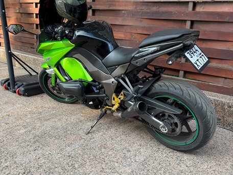 2011 Kawasaki Z 1000SX, зелёный, 449000 рублей, вид 2