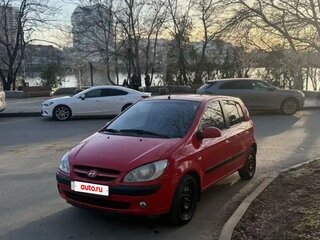 2006 Hyundai Getz I Рестайлинг, красный, 350000 рублей, вид 1