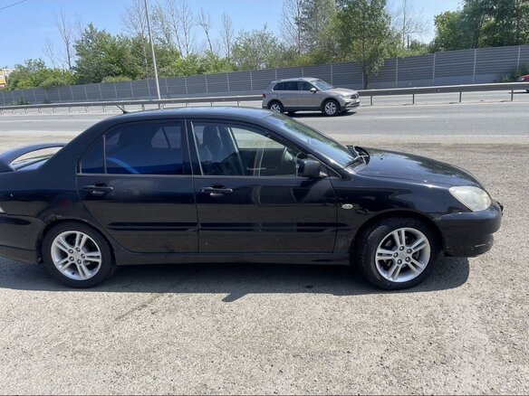 2006 Mitsubishi Lancer IX Рестайлинг, чёрный - вид 3