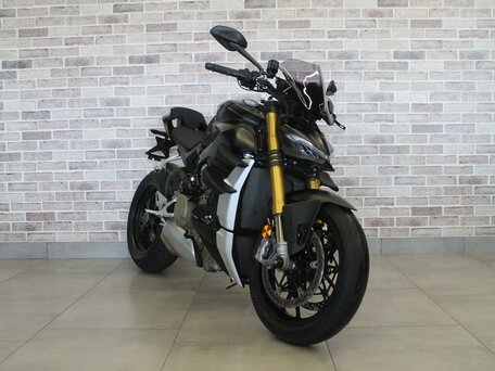 2021 Ducati Streetfighter V4, чёрный, 1705000 рублей, вид 3