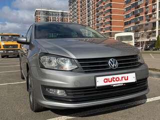 2019 Volkswagen Polo V Рестайлинг, серебристый, 1550000 рублей, вид 4