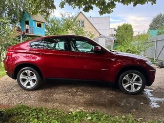 2011 BMW X6 35i 8-speed I (E71), красный, 1600000 рублей, вид 5