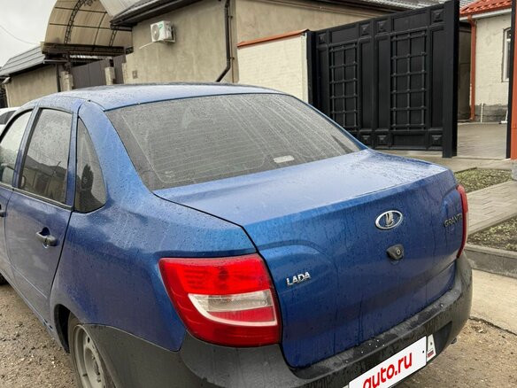 2012 Lada (ВАЗ) Granta I, синий, 260000 рублей - вид 2