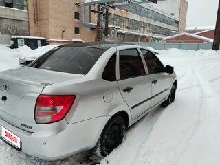 2012 Lada (ВАЗ) Granta I, серебристый, 410000 рублей, вид 3