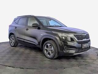 2021 Kia Seltos I, чёрный, 1780000 рублей, вид 3